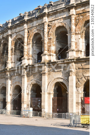 The Roman amphitheater in Nimes, France (photographed on August 15, 2025) The Roman amphitheater in Nimes, France (photographed on August 15, 2025) 130140622