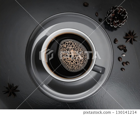 Coffee on the table 130141214