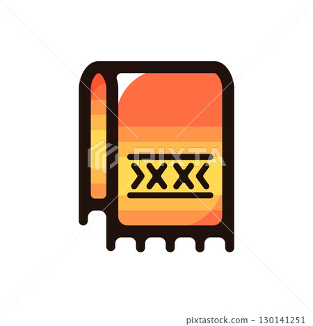 Thai silk illustration icon (Thai culture, tourism, Thai material) Thai silk illustration icon (Thai culture, tourism, Thai material) 130141251