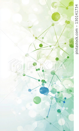 Chemical bonds in vibrant digital illustration, suitable for background and concept usage Chemical bonds in vibrant digital illustration, suitable for background and concept usage 130141734