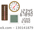 Simple thermometer illustration (no main line) Simple thermometer illustration (no main line) 130141879