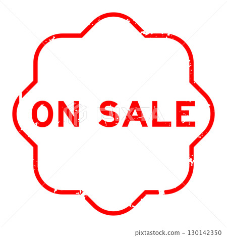 Grunge red on sale word square rubber seal stamp on white background 130142350