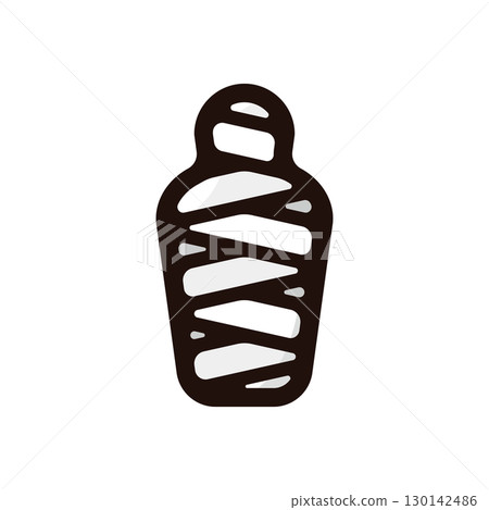 木乃伊插圖圖示（古埃及、旅行、埃及文化素材） 130142486