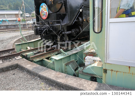 Steam locomotive turntable (Chichibu Railway) 130144341