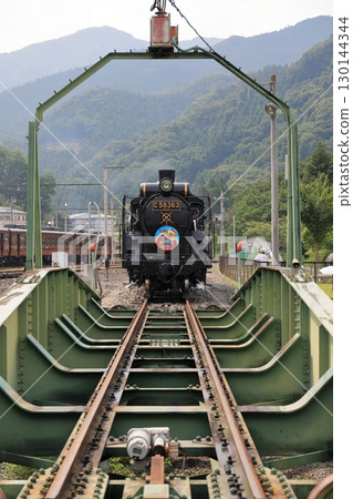 Steam locomotive turntable (Chichibu Railway) 130144344