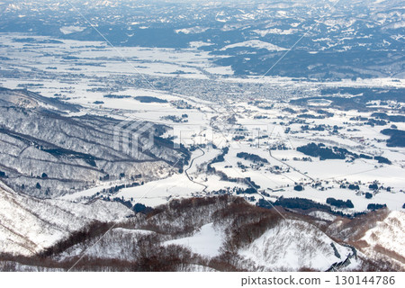新潟縣樂天新井滑雪場的景色 新潟縣樂天新井滑雪場的景色 130144786