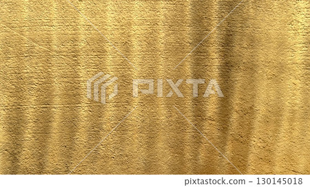 金色牆壁，帶有光的紋理金色牆壁，黃色牆壁橫幅，光影，陰影背景 130145018