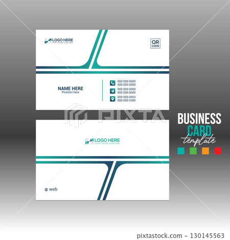 business card for corporate and any use 130145563