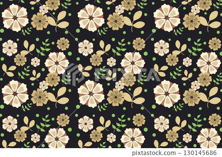 Flower pattern 130145686