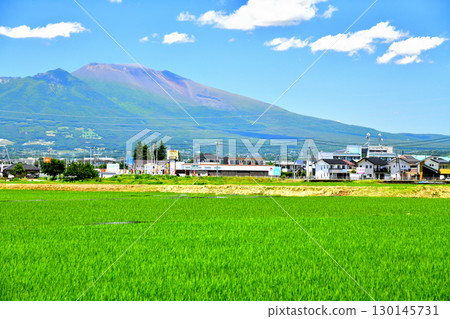 View of Mount Asama from Maeyama in Saku City (Saku City, Nagano Prefecture) [June 2025] 130145731