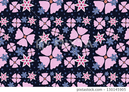 Flower pattern 130145905