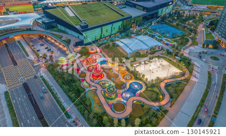 Children playing at Playfield 5 playground Hong Kong Aug 27 2025 Children playing at Playfield 5 playground Hong Kong Aug 27 2025 130145921