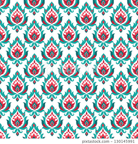 vector seamless pattern of abstract colorful geometric shapes vector seamless pattern of abstract colorful geometric shapes 130145991