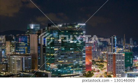 Cityscape and streets in Kwun Tong Hong Kong Aug 27 2025 130146009