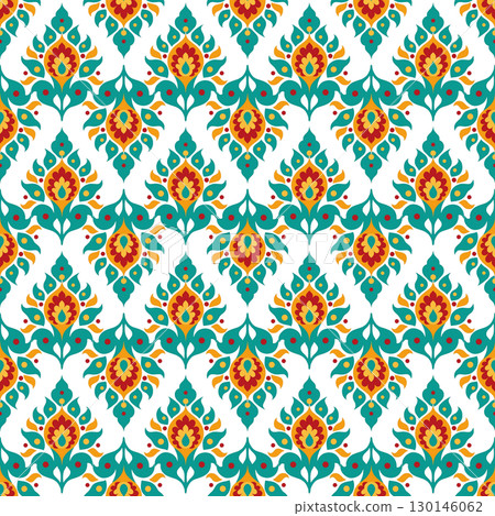 vector seamless pattern of abstract colorful geometric shapes vector seamless pattern of abstract colorful geometric shapes 130146062