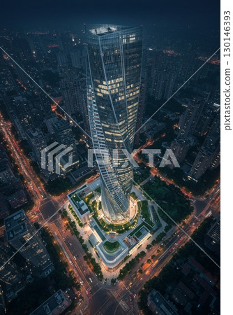 [AI-generated] Futuristic buildings 130146393