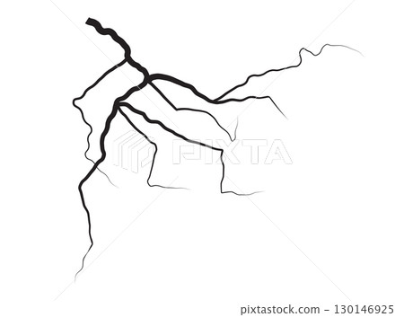 Lightning thunder illustration. Thunder electricity storm light energy flash rays. Lightning thunder illustration. Thunder electricity storm light energy flash rays. 130146925