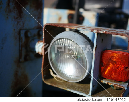 Art hidden in rust. Beauty that evokes the times. There is newness and beauty even in the old. Copy space 130147012