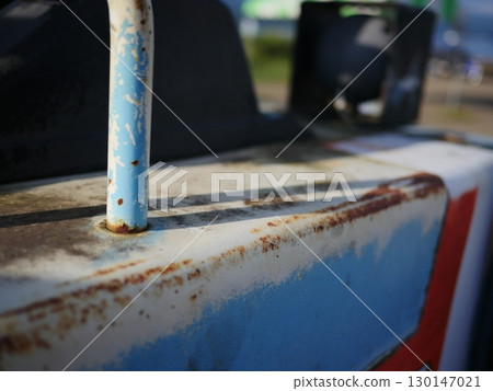 Art hidden in rust. Beauty that evokes the times. There is newness and beauty even in the old. Copy space Art hidden in rust. Beauty that evokes the times. There is newness and beauty even in the old. Copy space 130147021