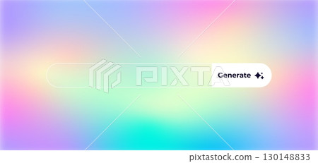 Ai interface design with gradient features and clean line elements for digital projects 130148833