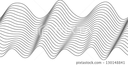 Dynamic wave pattern design for modern art and decor projects Dynamic wave pattern design for modern art and decor projects 130148841