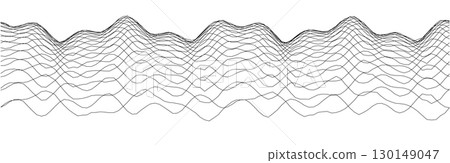 Abstract wave pattern design for tech and creative projects Abstract wave pattern design for tech and creative projects 130149047