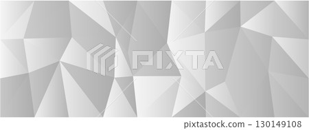 Geometric abstract background with low poly triangular pattern for modern design concepts 130149108