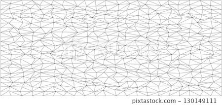 Intricate geometric chaos pattern - abstract network design for modern backgrounds and texture applications 130149111