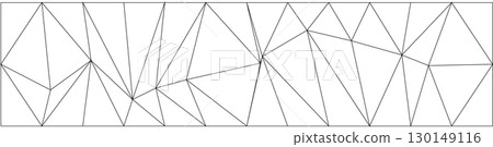 Abstract geometric chaos design for modern art and innovative backgrounds 130149116