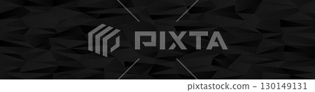 Geometric abstract black polygon pattern for background and graphic design Geometric abstract black polygon pattern for background and graphic design 130149131