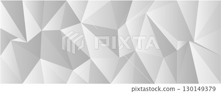 Geometric abstract chaos in minimalist grayscale design for modern backgrounds and textures 130149379