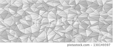 Geometric abstract pattern with interlocking triangles and polygonal shapes for modern design concepts 130149397