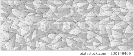 Abstract geometric chaos pattern with triangular shapes and gray tones for modern design projects Abstract geometric chaos pattern with triangular shapes and gray tones for modern design projects 130149409