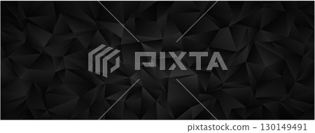 Abstract geometric pattern with dark chaotic shapes for modern design background 130149491