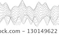 Abstract geometric wave pattern for modern design projects and backgrounds 130149622