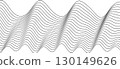 Abstract wave pattern design for modern wall art and graphic projects 130149626