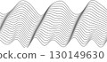 Abstract wave pattern design ideal for modern decor and creative projects 130149630