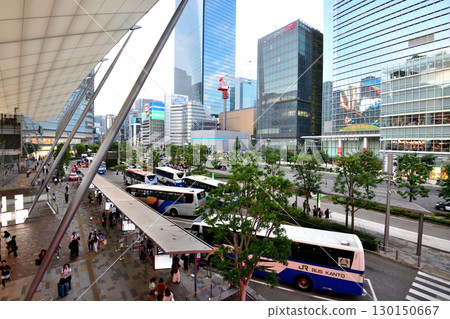 The view from the Gran Roof at the south exit of Tokyo Station 130150667