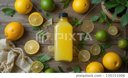 Freshly Squeezed Lemon and Lime Citrus Juice 130151006