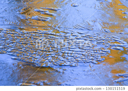 Ice Texture on Frozen Lake Surface Details Ice Texture on Frozen Lake Surface Details 130151519