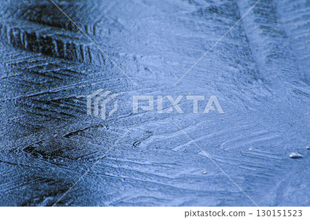 Ice Texture on Frozen Lake Surface Details Ice Texture on Frozen Lake Surface Details 130151523