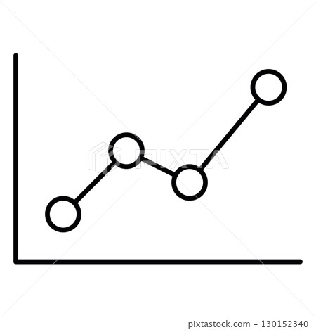This chart illustrates a line graph showing a steady increase in data points over time. Key metrics are represented by connected dots, emphasizing growth and trends. This chart illustrates a line graph showing a steady increase in data points over time. Key metrics are represented by connected dots, emphasizing growth and trends. 130152340