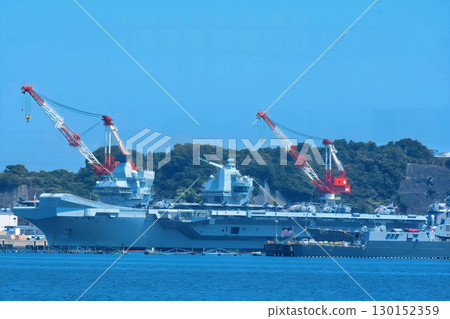 英國皇家海軍航空母艦威爾斯親王號 130152359
