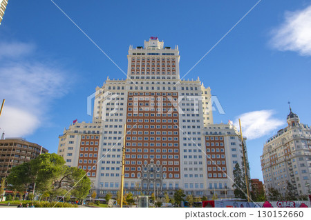 Landscape of Madrid, Spain 130152660