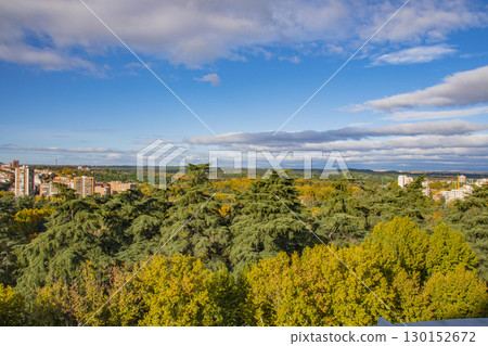 Landscape of Madrid, Spain 130152672