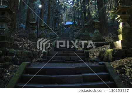 熊本縣高森町上色見熊野沼神社的參道 熊本縣高森町上色見熊野沼神社的參道 130153557