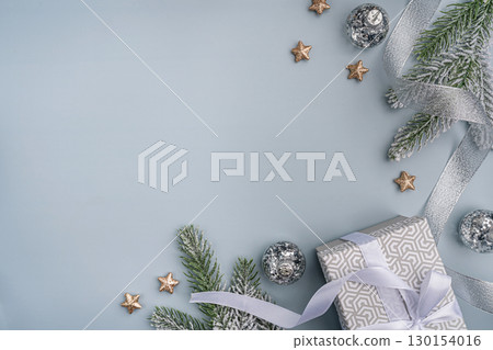 Silver and Frosted Christmas Gifts with Festive Decor Silver and Frosted Christmas Gifts with Festive Decor 130154016