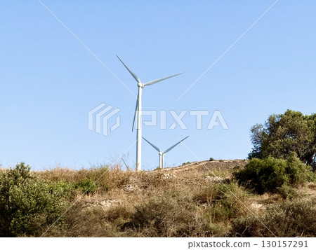 Wind power generator , renewable energy. Wind power generator , renewable energy. 130157291