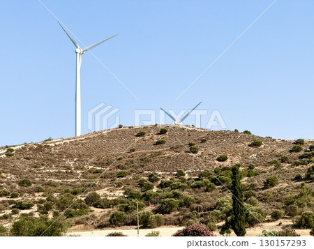 Wind power generator , renewable energy. Wind power generator , renewable energy. 130157293