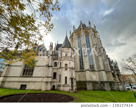Church of our lady of victories at the sablon in Brussels, Belgium Church of our lady of victories at the sablon in Brussels, Belgium 130157414